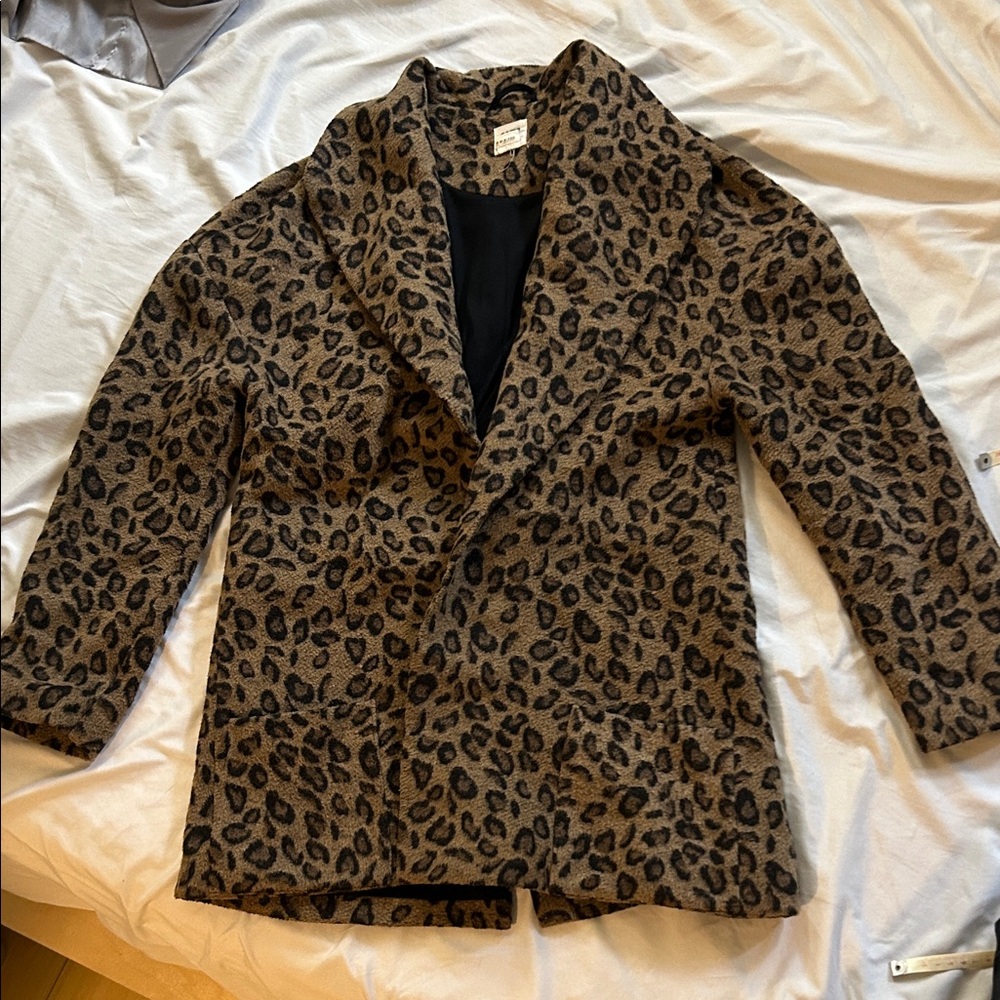Leopard coat. XS.